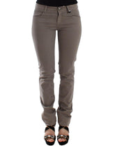 Ermanno Scervino Taupe Beige Slim Jeans Denim Pants Skinny -   -  Ermanno Scervino.